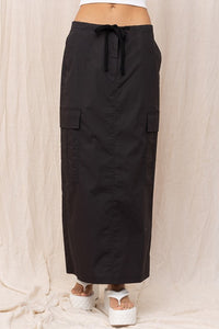 Cargo Skirt in Black