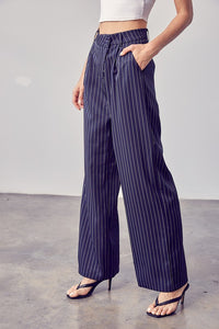 Pinstripe Criss Cross Set