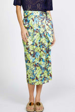 Load image into Gallery viewer, Midnight Floral Wrap Skirt
