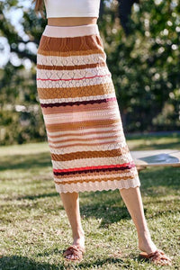 Crochet Midi Skirt