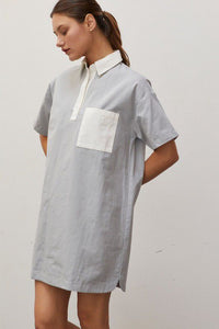 Ronnie Contrast Shirtdress