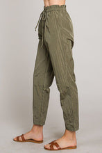 Load image into Gallery viewer, Nylon Paperbag Pants in Olive
