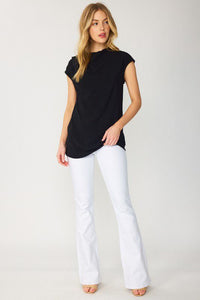 Perfect Drape Top in Black