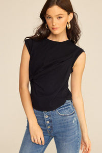 The Twist Tee in Black