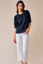 Load image into Gallery viewer, Puff Sleeve Blouse in Black
