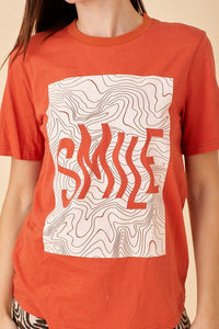 Smile Wavy Tee