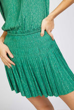 Load image into Gallery viewer, Leaf Green Smocked Skirt
