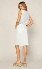 Load image into Gallery viewer, The White Denim Midi Skirt
