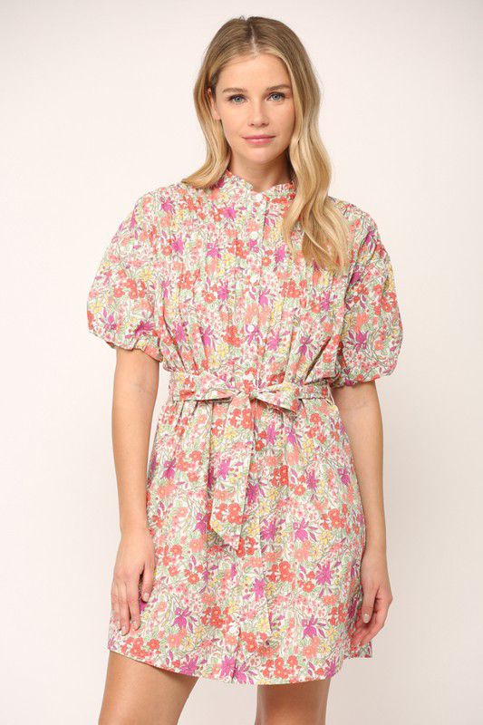 Liberty Floral Shirtdress