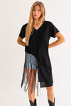 Fringe It On Tunic Top