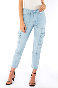 Cargo Light Wash Jeans