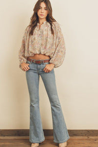 Boho Beauty Paisley Blouse