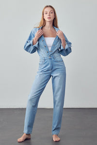 The Denim Jumpsuit