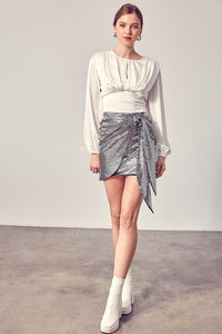 Night Lights Wrap Skirt