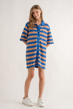 Load image into Gallery viewer, Soleil Bleu Crochet Dress
