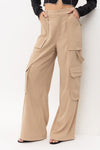 Khaki Cargo Trousers