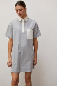 Ronnie Contrast Shirtdress