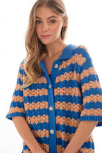 Load image into Gallery viewer, Soleil Bleu Crochet Dress
