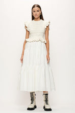 Load image into Gallery viewer, Josette Knit x Cotton Midi Dress
