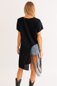 Fringe It On Tunic Top